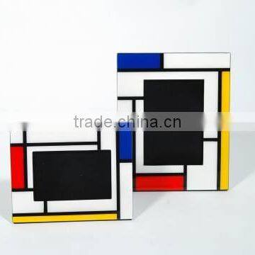 High quality best selling lacquer two tones design Photo Frame