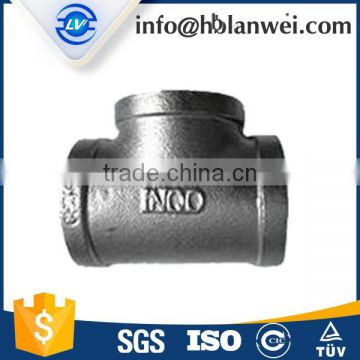 Google showed tee pipe fitting decorate fitting tee Malleable Iron Pipe Fittings