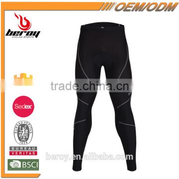 BEROY custom men cycling bicycle bike tights,bike riding pants with cycling pad