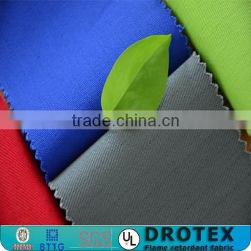 EN11612 high tear resistant CVC FR &anti-water protective fabric CVC fr and waterproof clothing fabric