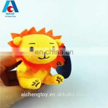 oem custom infant/baby plush stuffed toy plush lion