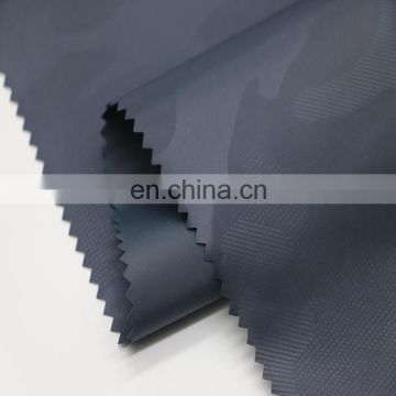 190T Camo printed taffeta pvc coating military raincoat jacket fabric
