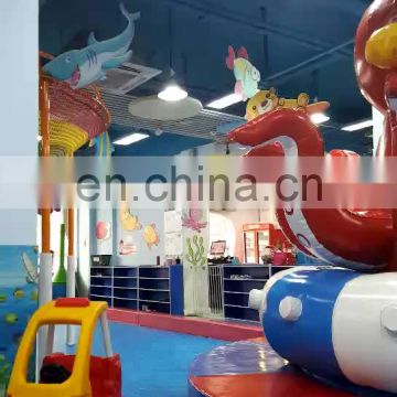 Amusement toy pirate ship ball gun indoor playground, funny soft play for kids