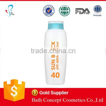 anti perspiration waterproof sunscreen lotion for wholesale