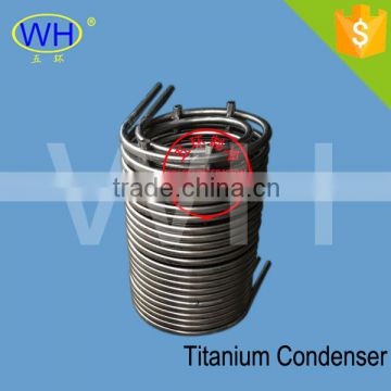Made in china titanium coil chiller, titanium evaporator coil