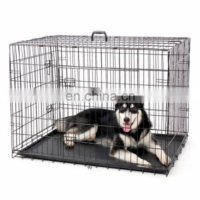 Stainless Steel metal luxury collapsible pet display dog cages
