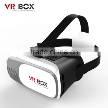Newest VR BOX 2 Virtual Reality 3D Glasses for 4.5 - 6.0 "Phone+Bluetooth Remote Controller