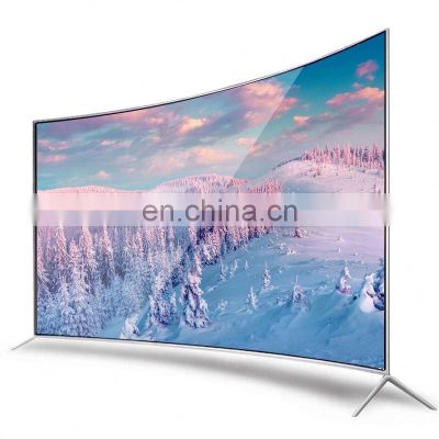 Customized Metal Base Fullscream UHD Dolby Cinema 4K TV 75 Inch 4K Smart