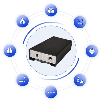 AI edge computing box  security camera wifi