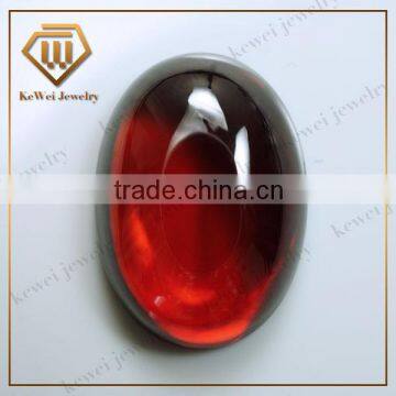 Low Price AAAAA Quality Garnet Oval Cubic Zirconia CZ