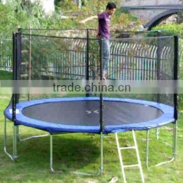 15ft cheap trampoline/trampolines with safety net and ladder for sale