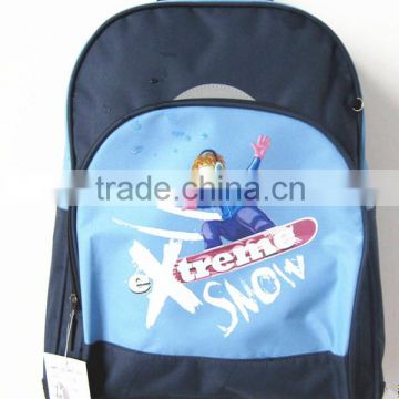 cute printing teenagers school bag boys school backpack