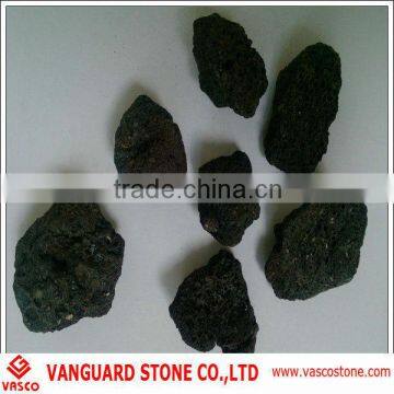 Natural stone lava rock