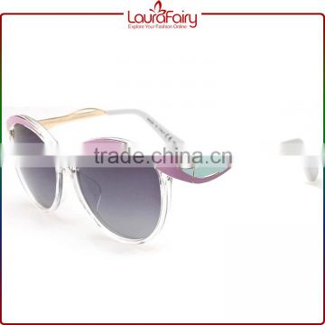 Laura Fairy Low Price Most Popular Women Summer Elegant Sexy Double Color Sunglasses                        
                                                Quality Choice