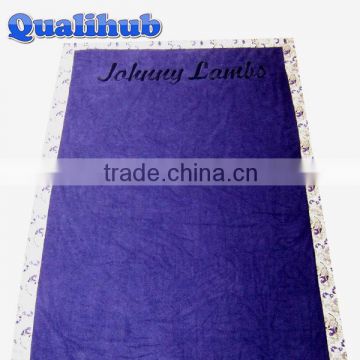 double fabric cotton printed beach towel
