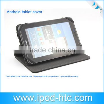2014 Hot selling Universal Folio Case for 7"~8" Tablet , Top sale Latest Leather Folio case, for iPad folio case