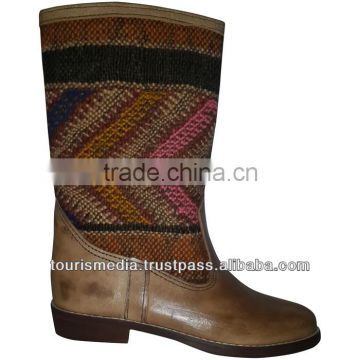 Handmade moroccan kilim boot size 39 n9 Wholesale