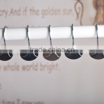 Metal shower curtain hooks types hook XD1003/ high quality metal curtain hooks,Shower curtain hook