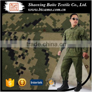 woodland military olive army green multicam camouflage forest T/C fabric for uniform