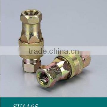 Sanye durable iron standard straight type quick coupling