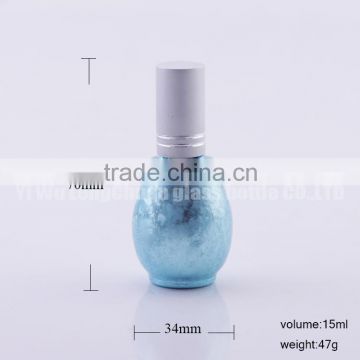 15ml Colored Refillable Atomizer Perfume Glass Bottle,Spray Glass Vials