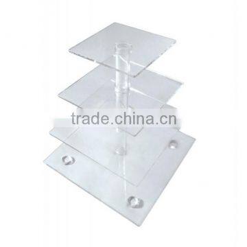 Customized acrylic displays ,stand clothes cake display,acrylic clothes rack,acrylic hanger display