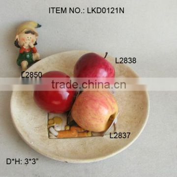2014Artificial Fake Fruits 3*3" Artificial Polyfoam Apple House Decoration