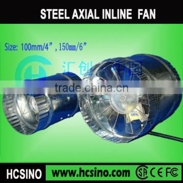 Low-noise axial flow exhaust fan