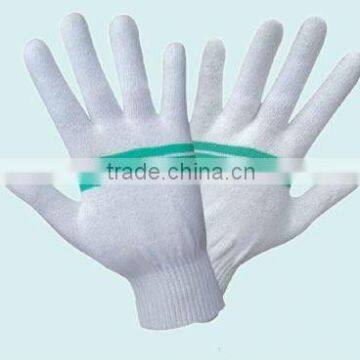 cotton knitted flannel gloves