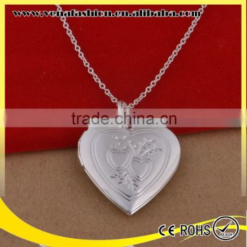 heart plated 925 snake thick silver chain necklace patterns