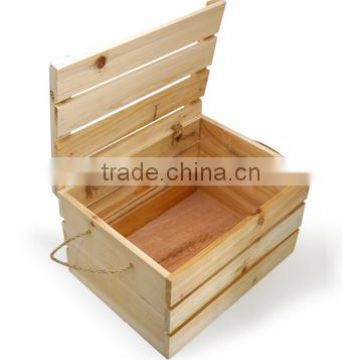 large size wooden storage box