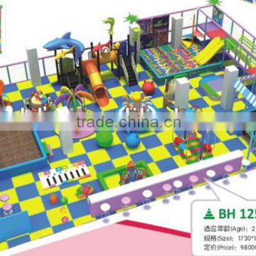 Kid Indoor Soft Playground,Children's Play Equipment,Indoor Playhouse BH12502