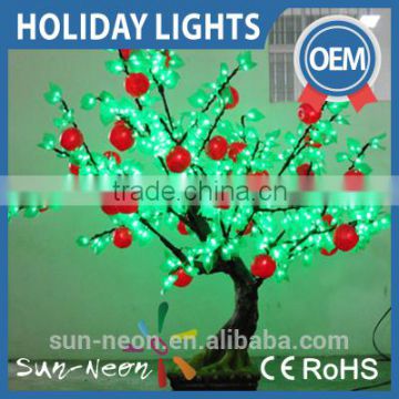 Festival Led Bonsai Tree Light,Yellow And Green Outdoor Led Tree For Decoration