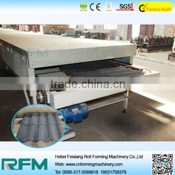FX stone coated metal roofing material roofing sheet machine