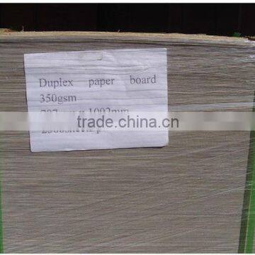 best quality duplex board with grey paper