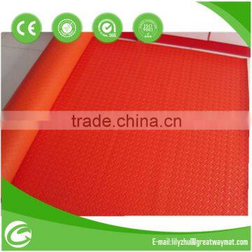 coin leaf anti slip PVC bus mats