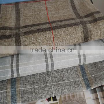 Latest modern curtain design Dubai yarn dyed chenille curtain fabric for ready bedroom curtains