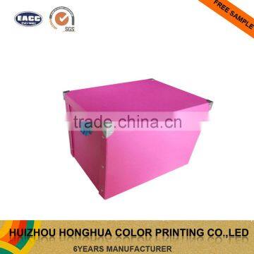 CMYK Print Paper Box Cardboard Packaging Box Collapsible Storage Box for Sundries