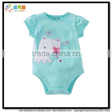 BKD plain cotton cute newborn bodysuits