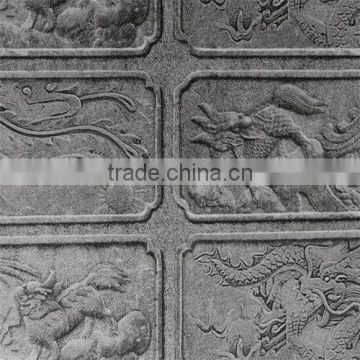 dragon carve tile vinyl/pvc home / hotel / restaurant wallpaper