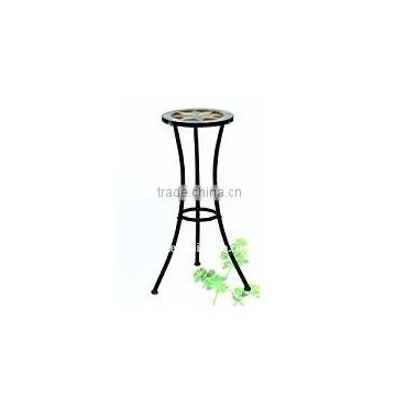 steel ceramic plant stand[2012 newstyle outdoor funiture]