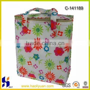 2016 china suppliers 210D polyester material soft sided cooler bags