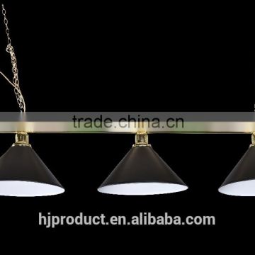 Cheaper price Classic stylish High quality pool table light 3 shades/ 4 shades/ 6 shades drop light/ Factory promotion
