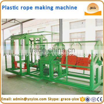Superplastic nylon cotton rope making machine , plastic rope machine price