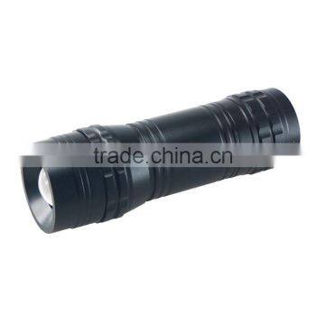 Aluminium Alloy Flashlight 3AA Battert high lumen with convex lens