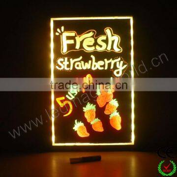 2016 New Liquid Chalk Markers Writing Led Board