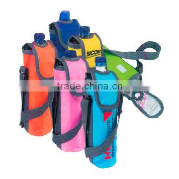 Promotion neoprene insulated shoulder strap water bottle holder
