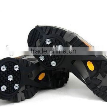 Non-slip Ice and snow safety silicone shoes rubber ice grippers