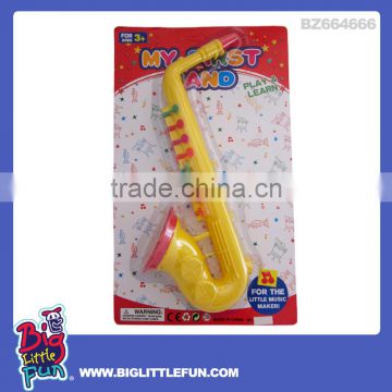 Musical instrument toy saxophone