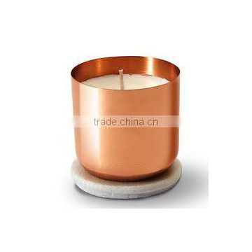 High quality copper candle jar